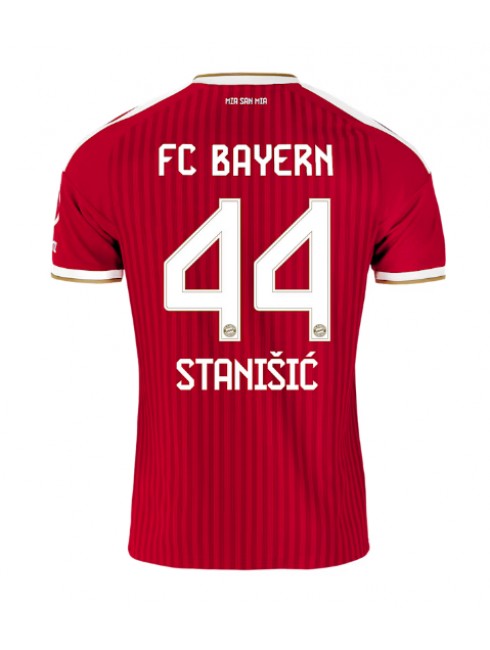 Bayern Munich Josip Stanisic #44 Replika Hemmakläder 2026-27 Kortärmad Bayern Munich Josip Stanisic #44 Replika Hemmakläder 2026-27 Kortärmad